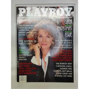 Playboy Magazine December 1989 Gala Christmas Issue